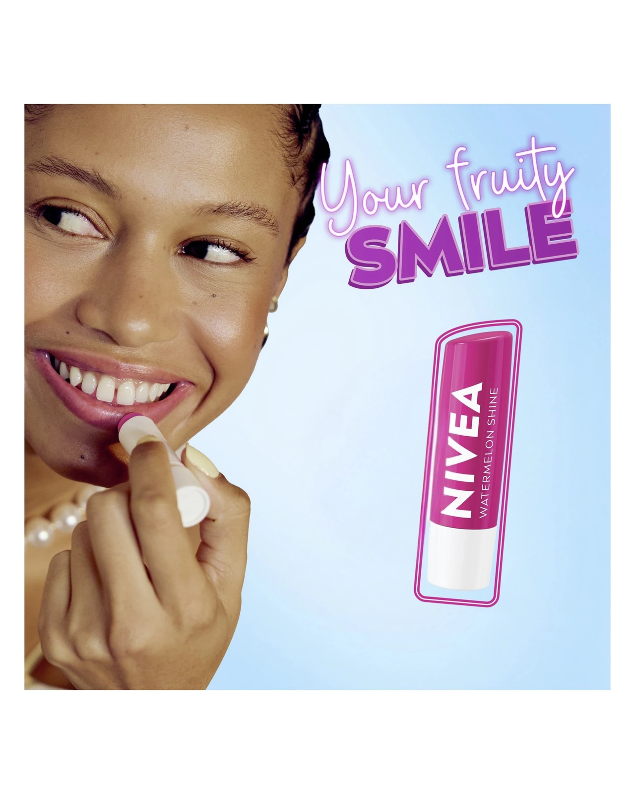 Nivea Watermelon Shine Caring Lip Balm 4.8g 5 of 6