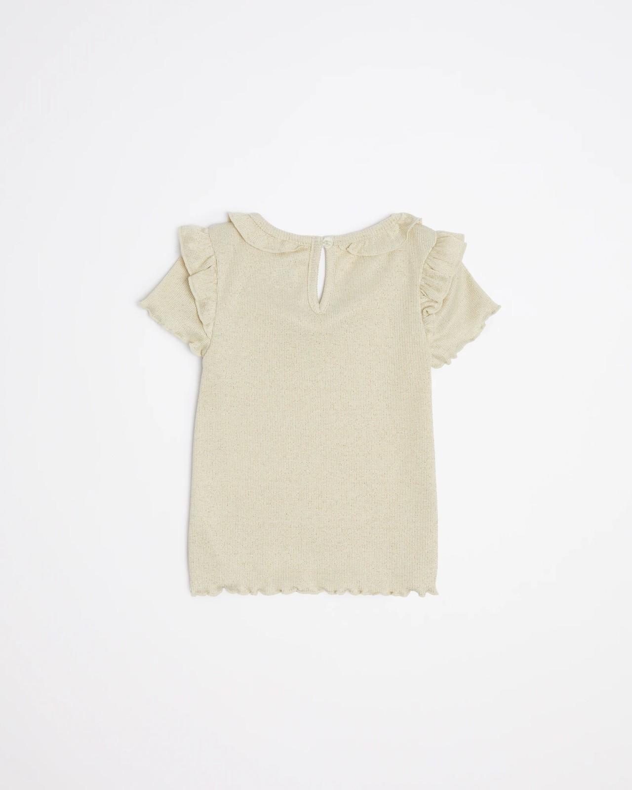 Metallic Rib T-shirt 3 of 3