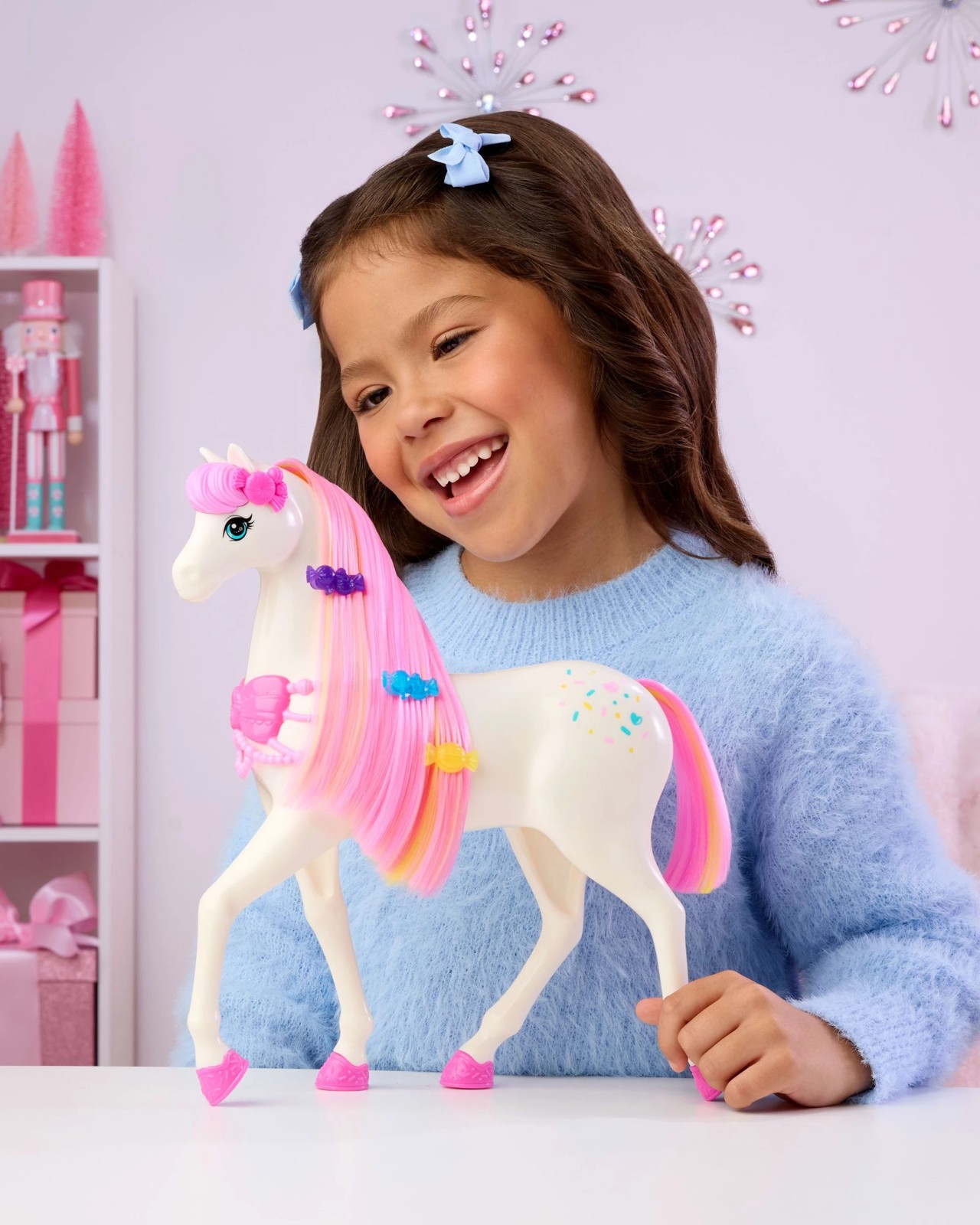 Barbie in the Nutcracker Land of Sweets Horse with Colourful Scented Hair and Candy-Scented Accessories 5 of 5