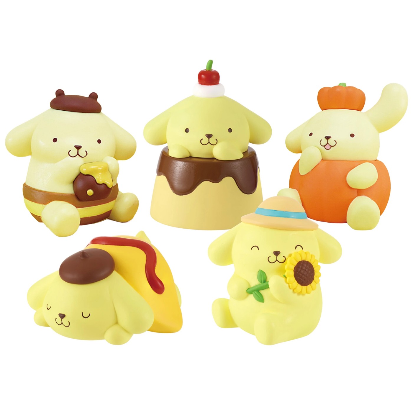 Twinchees Pompompurin My Favorite Colour Figurine - Assorted 2 of 3