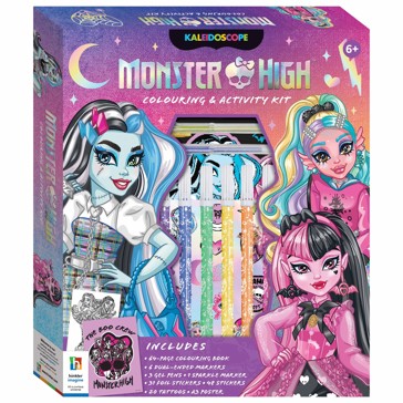 Kaleidoscope Monster High Colouring and Activity Kit - Book