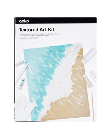 Anko Textured Art Kit - Beach
