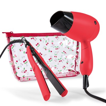 Anko Mini Twin Hair Styler Pack - Red