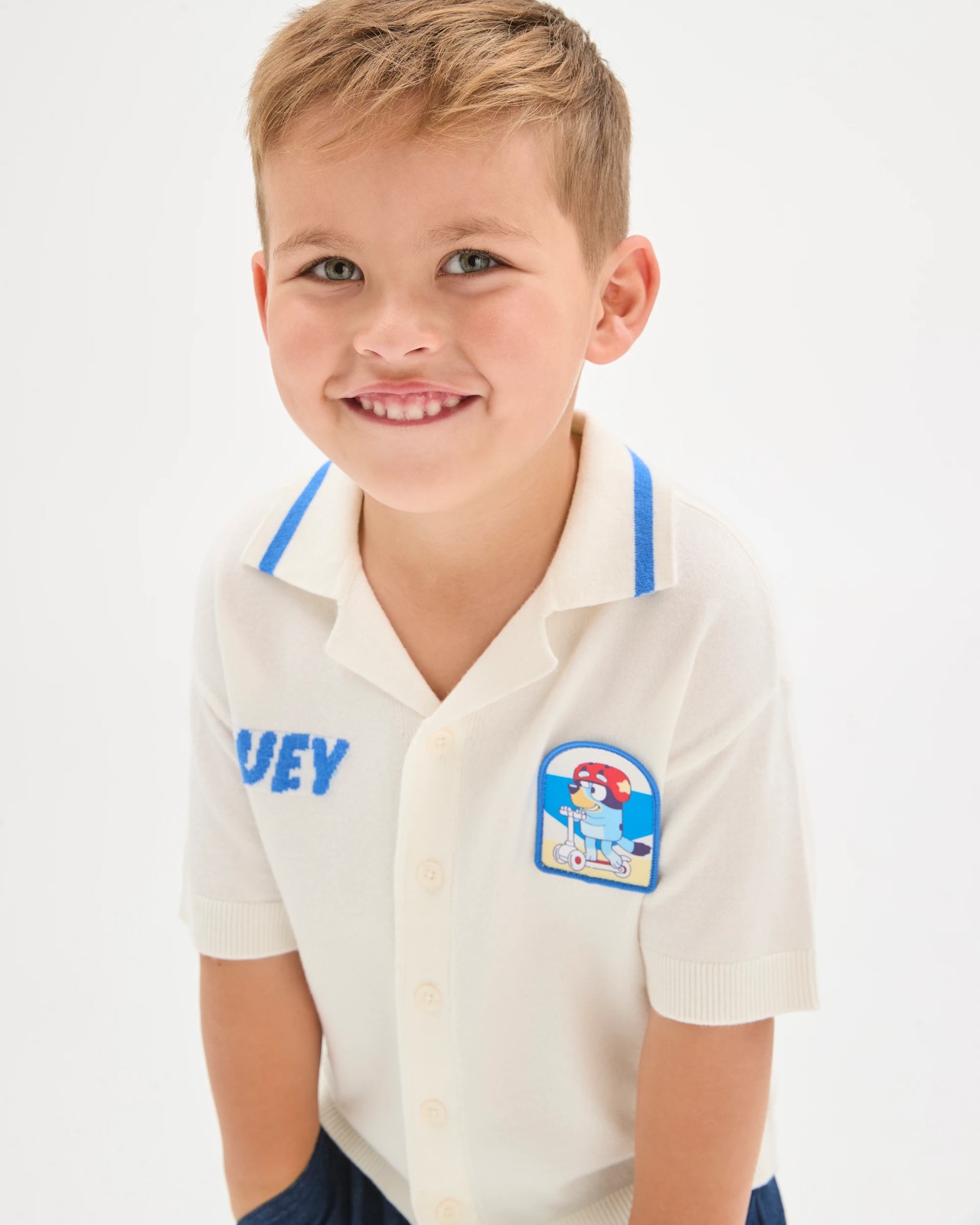 Bluey Short Sleeve Knit Shirt 2 of 5