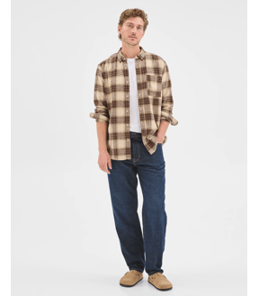 Long Sleeve Brushed Check Shirt