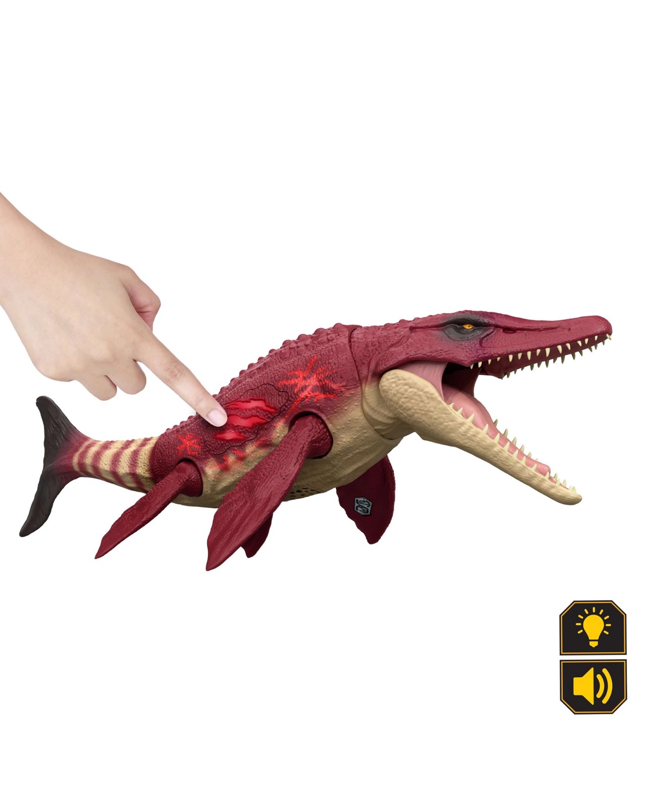 Jurassic World Ultimate Damage Tylosaurus Dinosaur Figure 4 of 5