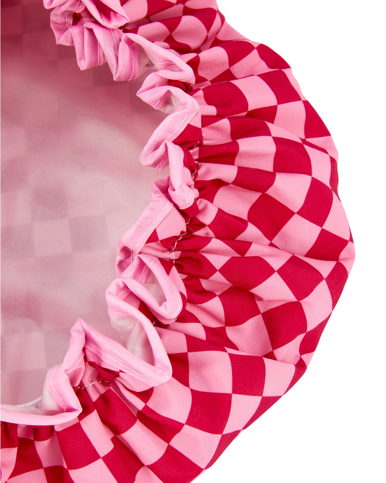 OXX Bodycare Shower Cap - Pink and Red 3 of 4