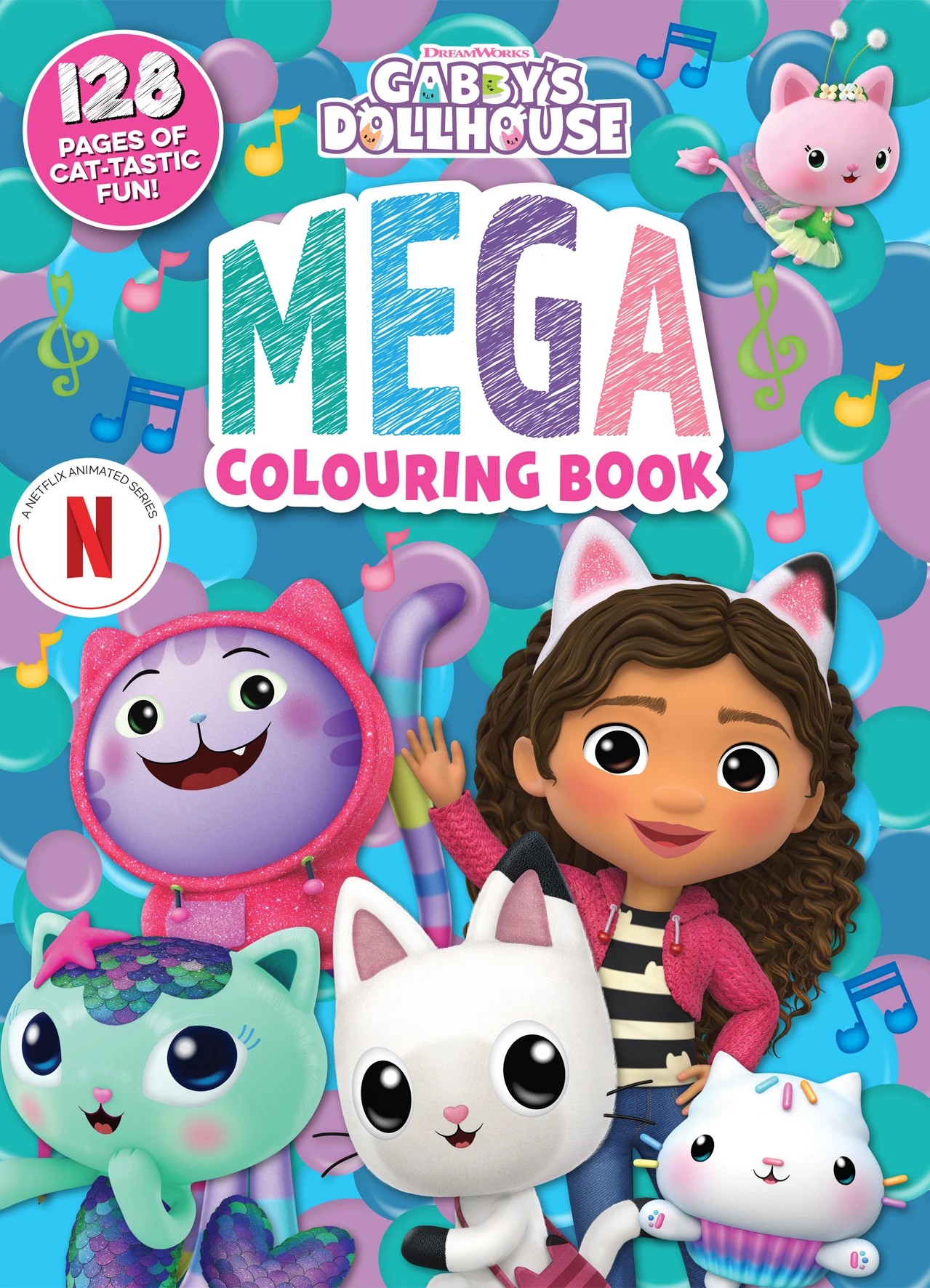 Gabby's Dollhouse: Mega Colouring Book | Target Australia