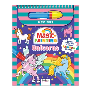 Mess Free Magic Painting: Unicorns - Book