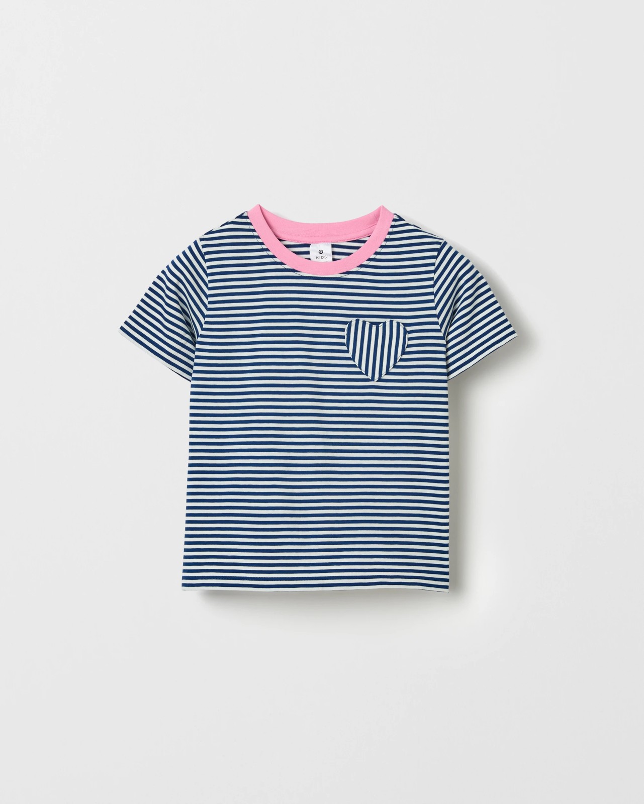Australian Cotton 3 Pack T-Shirts - Navy Stripe 2 of 5