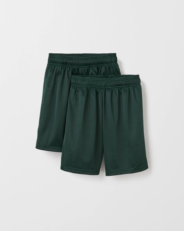 2 Pack School Basketball Mesh Shorts