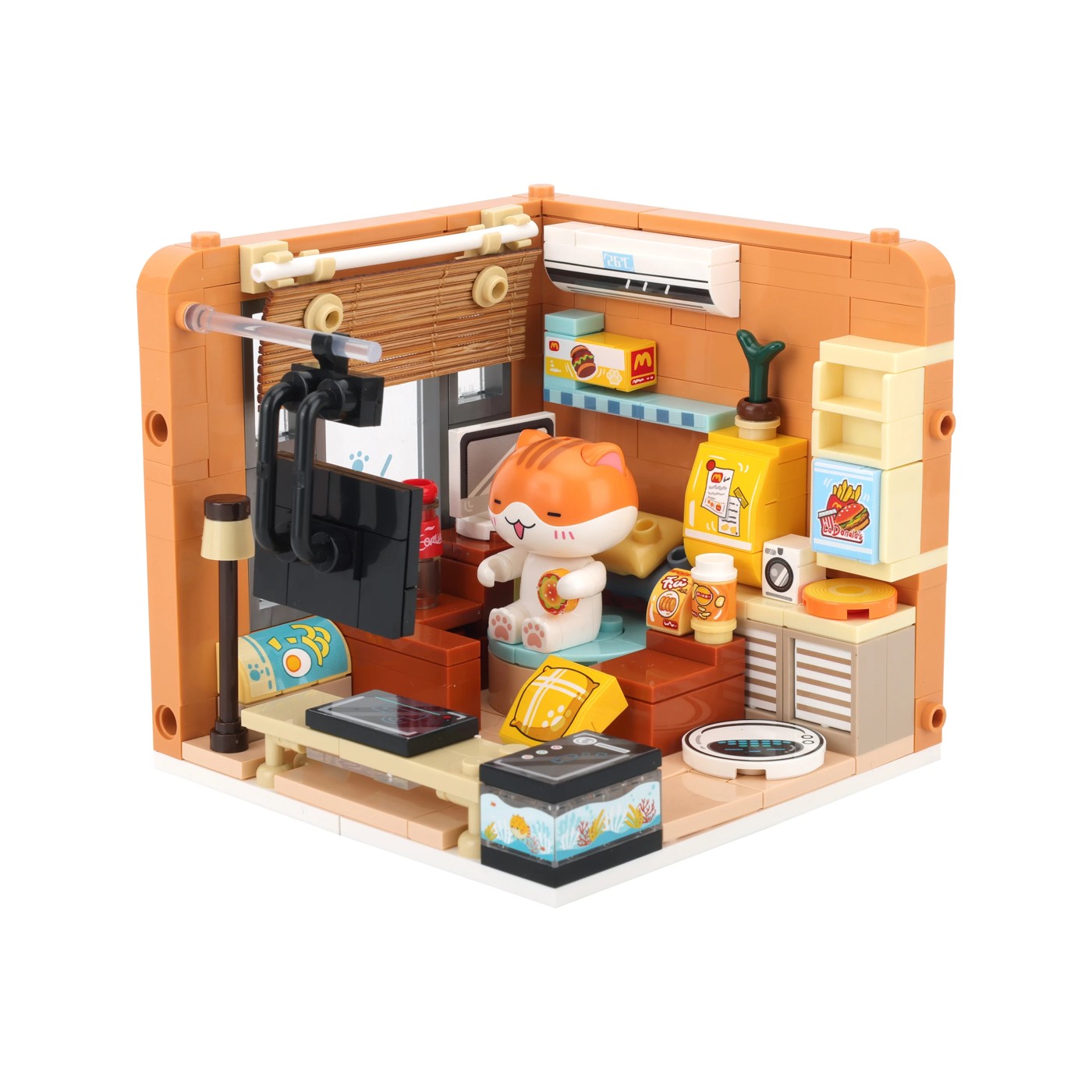 Mini Blocks Building Series: Cat Playset - Assorted 3 of 5