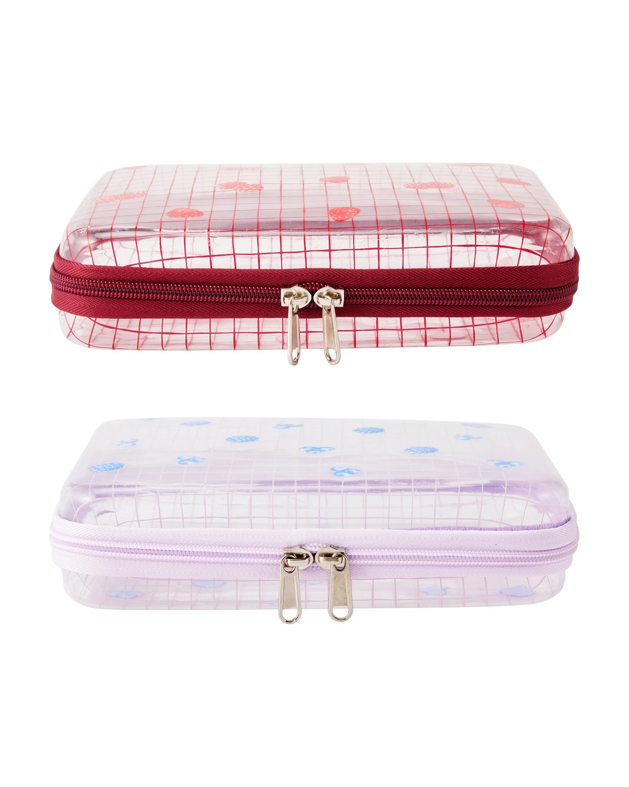 Anko 2 Pack Printed Clear Packing Cubes 3 of 6