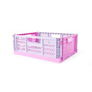 Anko 15L Collapsible Crate - Medium, Pink product image