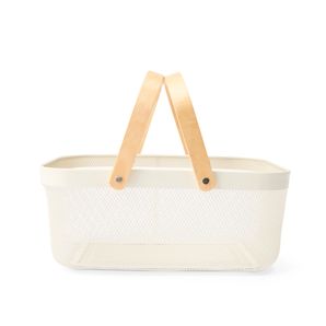 Mesh Basket, Large, White - Anko