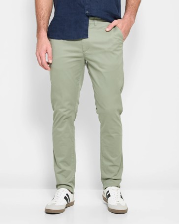 Australian Cotton Tapered Chino Pants