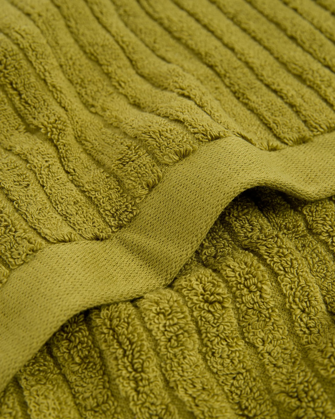 Dylan Australian Cotton Rib 2 Pack Hand Towel - Avocado 2 of 2