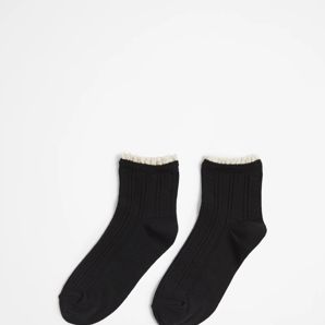 Low Cut Cable Frill Socks - AC-Lab thumbnail 2