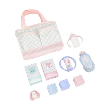 Doll with Accessories Set, 11 Piece - Anko