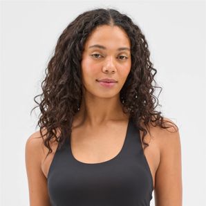 Womens Longline Medium Impact Sports Crop Top - Alex product image
