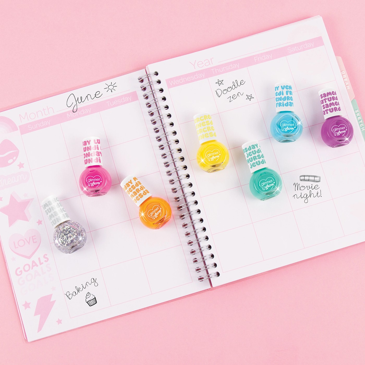 Rainbow Days of the Week Nail Polish 5 of 6