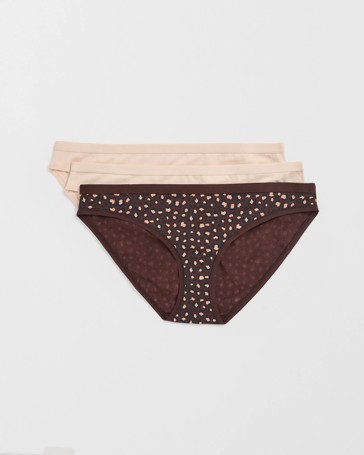 Lily Loves Australian Cotton 3 Pack Bikini Briefs