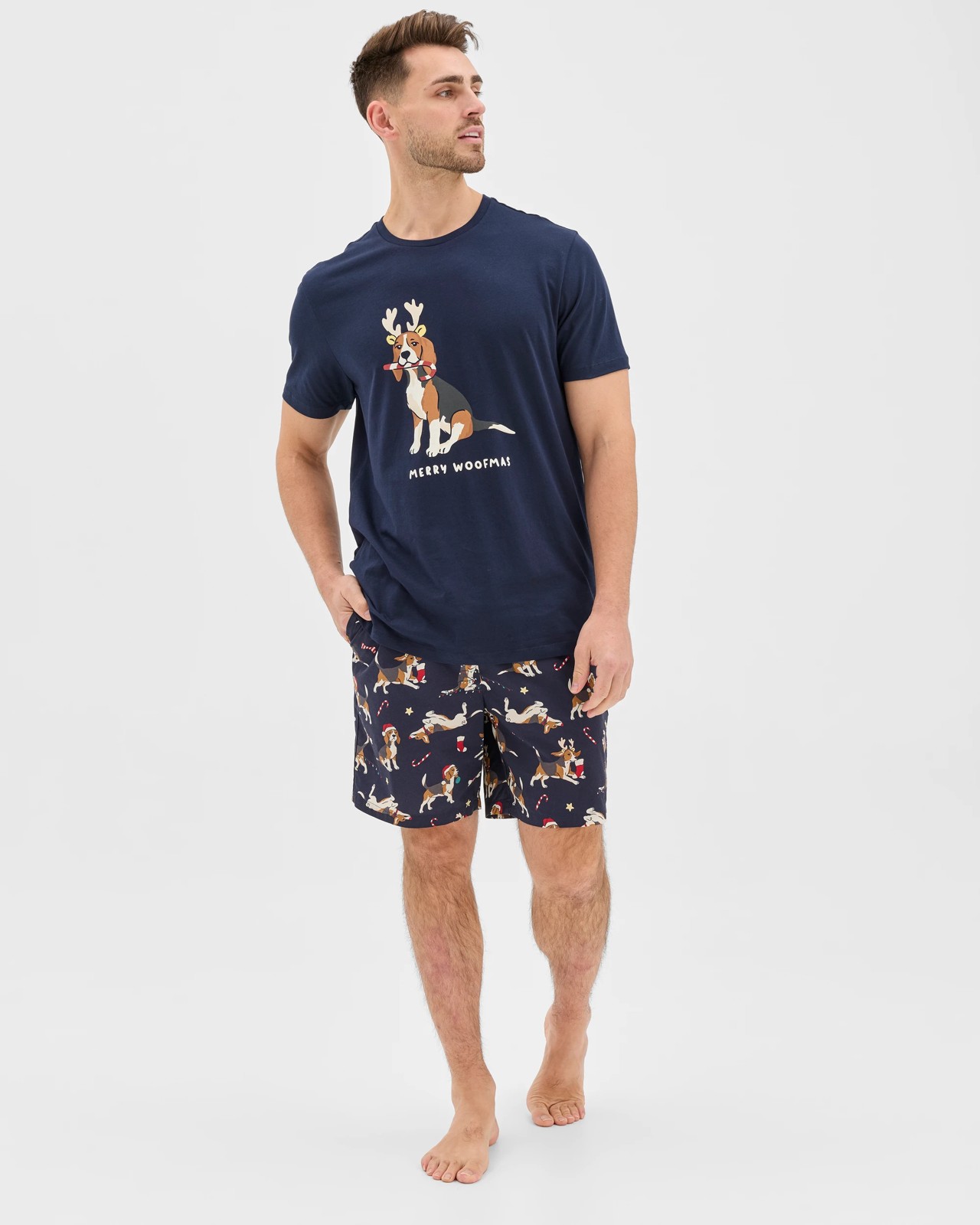 Maxx Australian Cotton Christmas Sleep T-Shirt 2 of 5