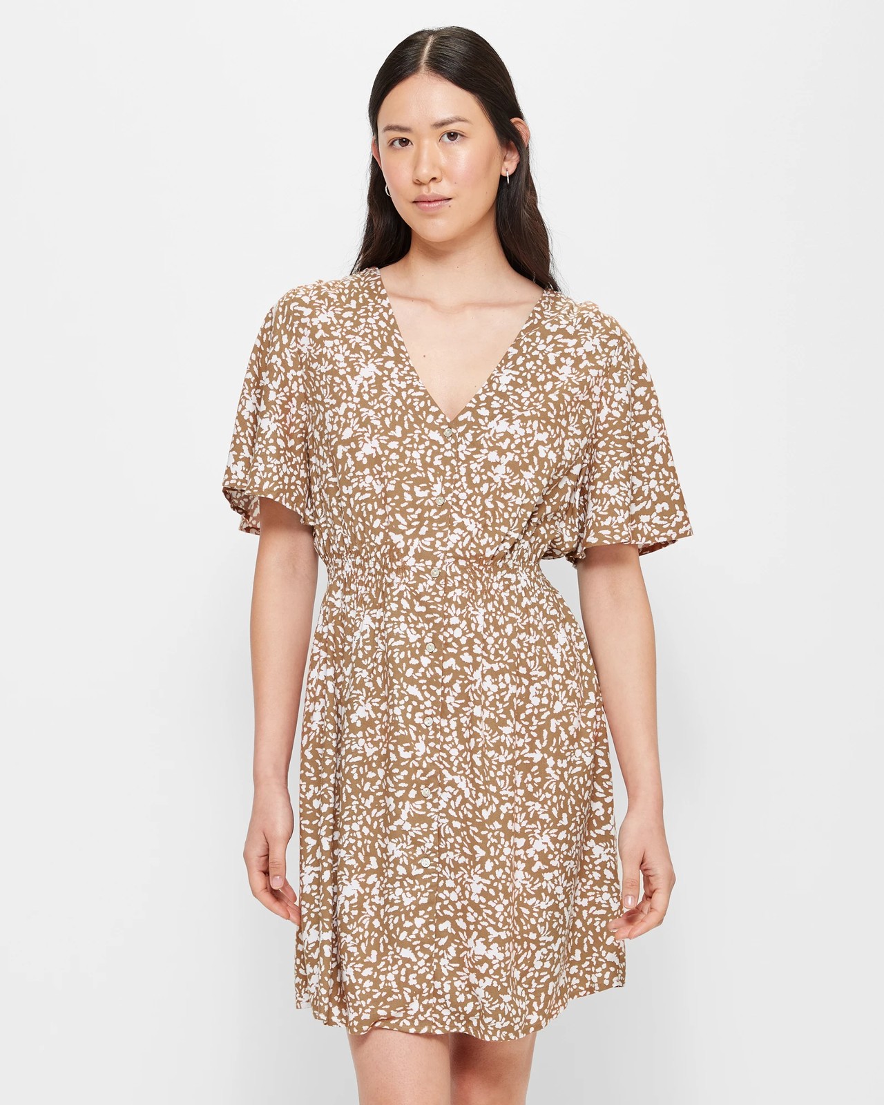 Gathered Waist Mini Dress | Target Australia