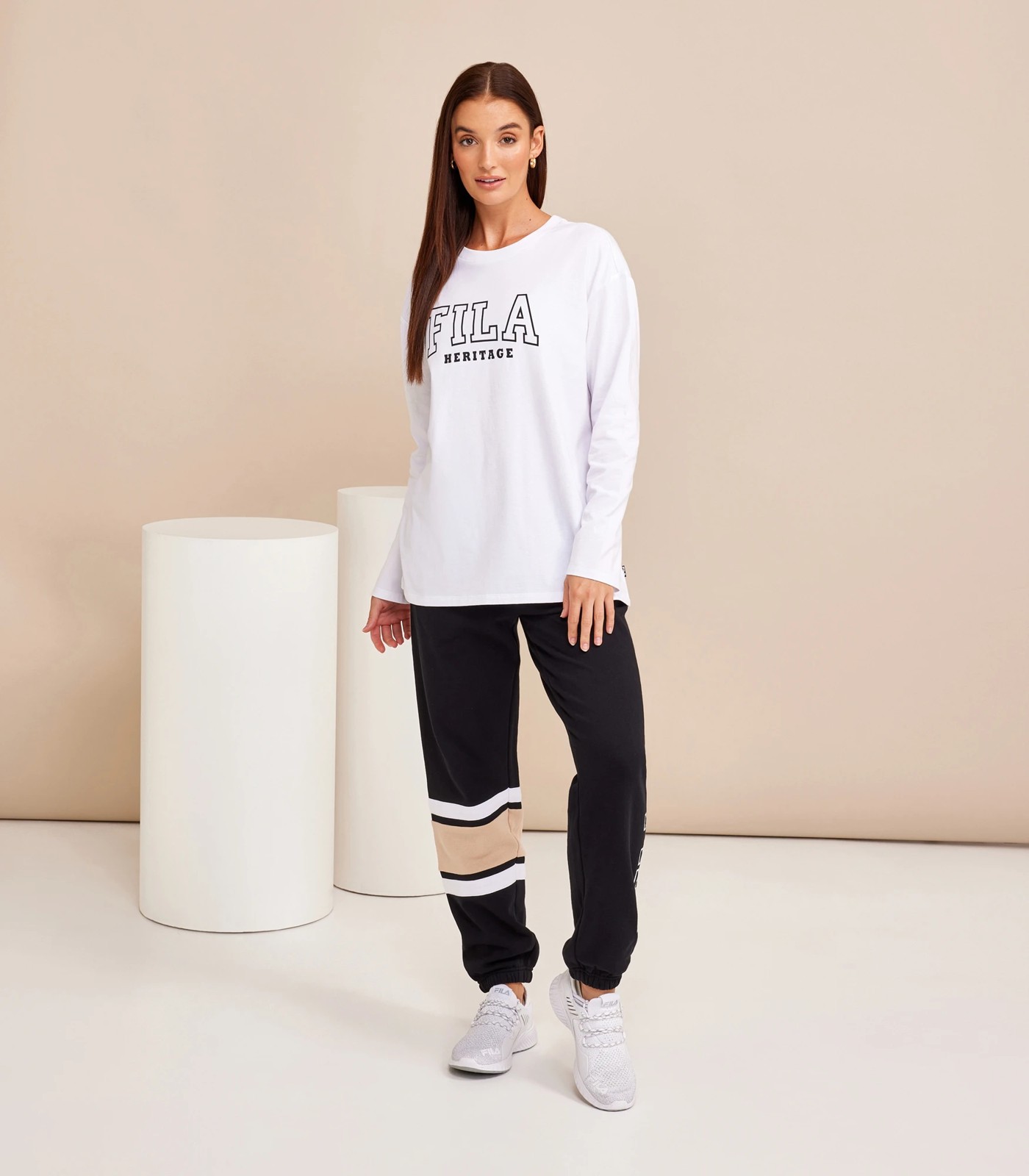 Women's fila long sleeve on sale top