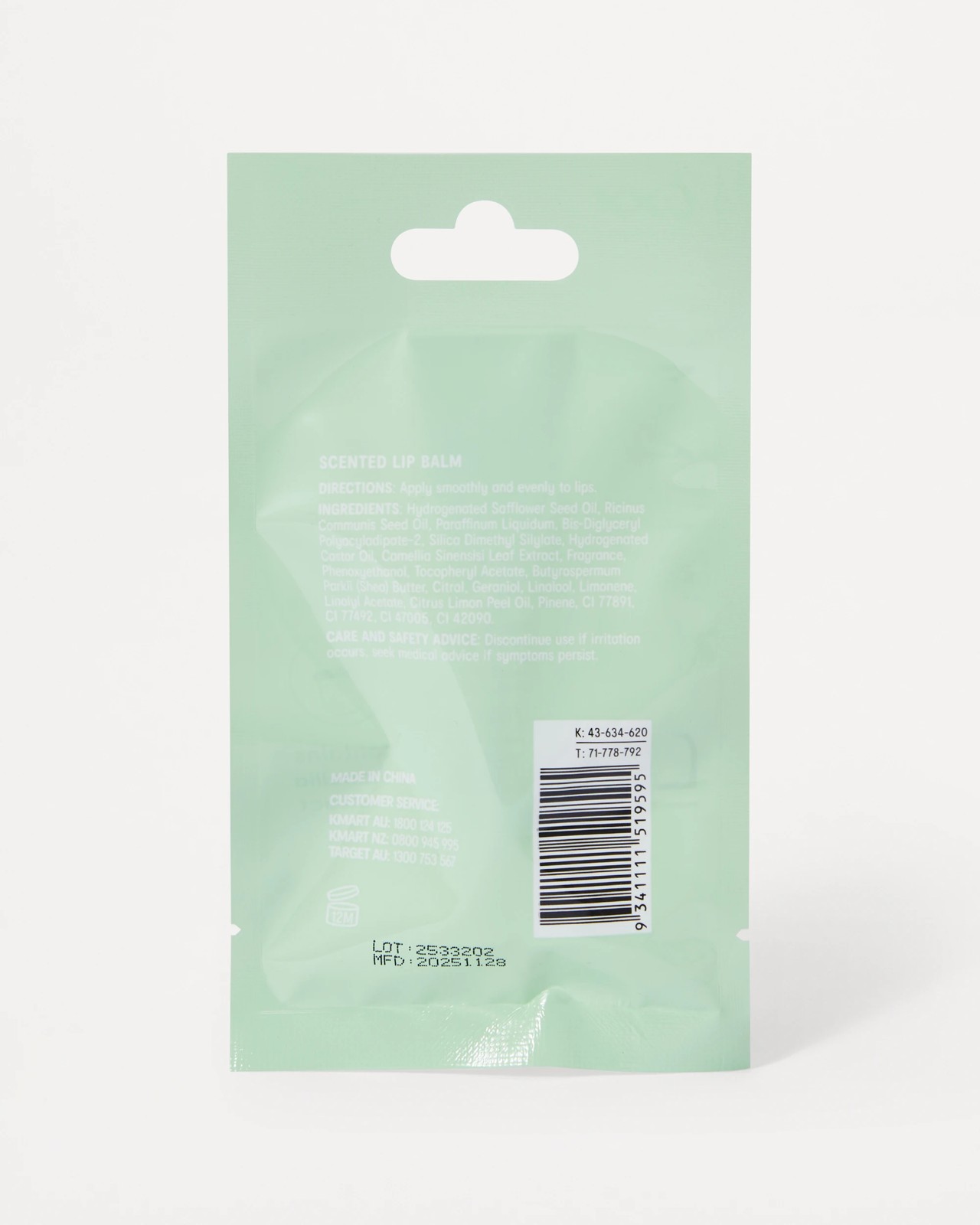 OXX Skincare Lip Balm 15ml - Matcha Scented 5 of 5