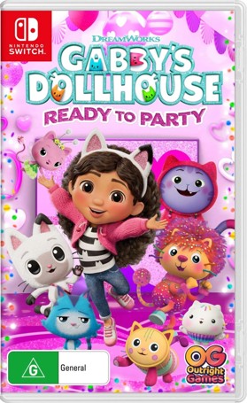 DreamWorks Animation's Gabby's Dollhouse Ready To Party - Nintendo Switch