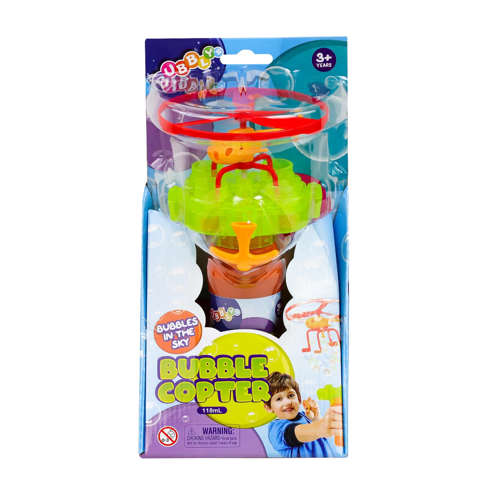 Bubble helicopter hot sale toy