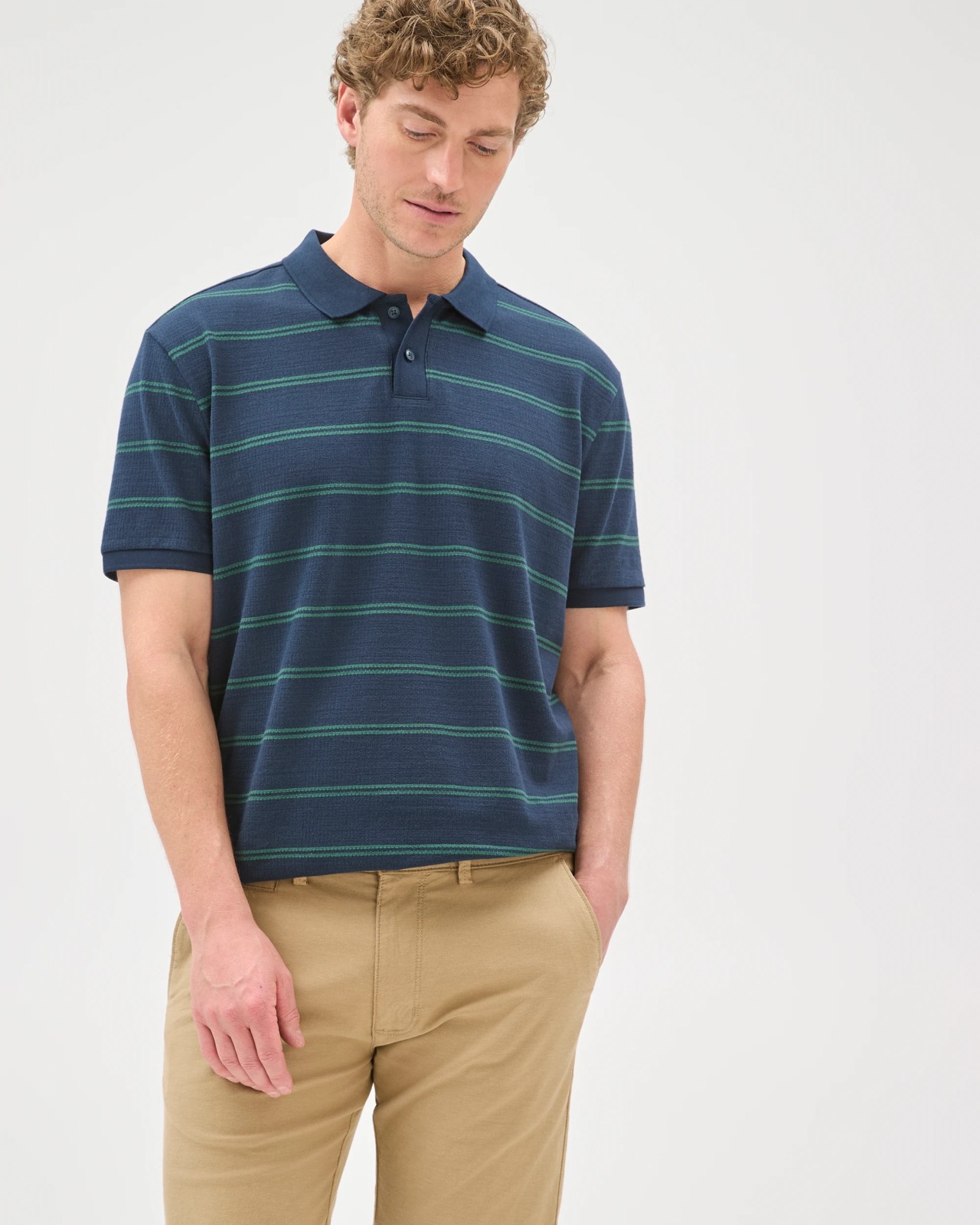 Australian Cotton Slim Chino Shorts - Elmwood 4 of 6