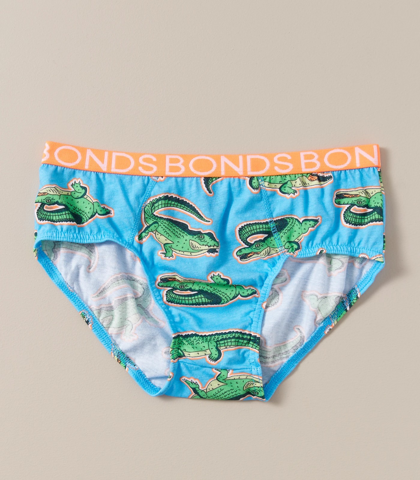 BONDS Boys 4 Pack Brief Underwear - Charlie Croc – Bambinista