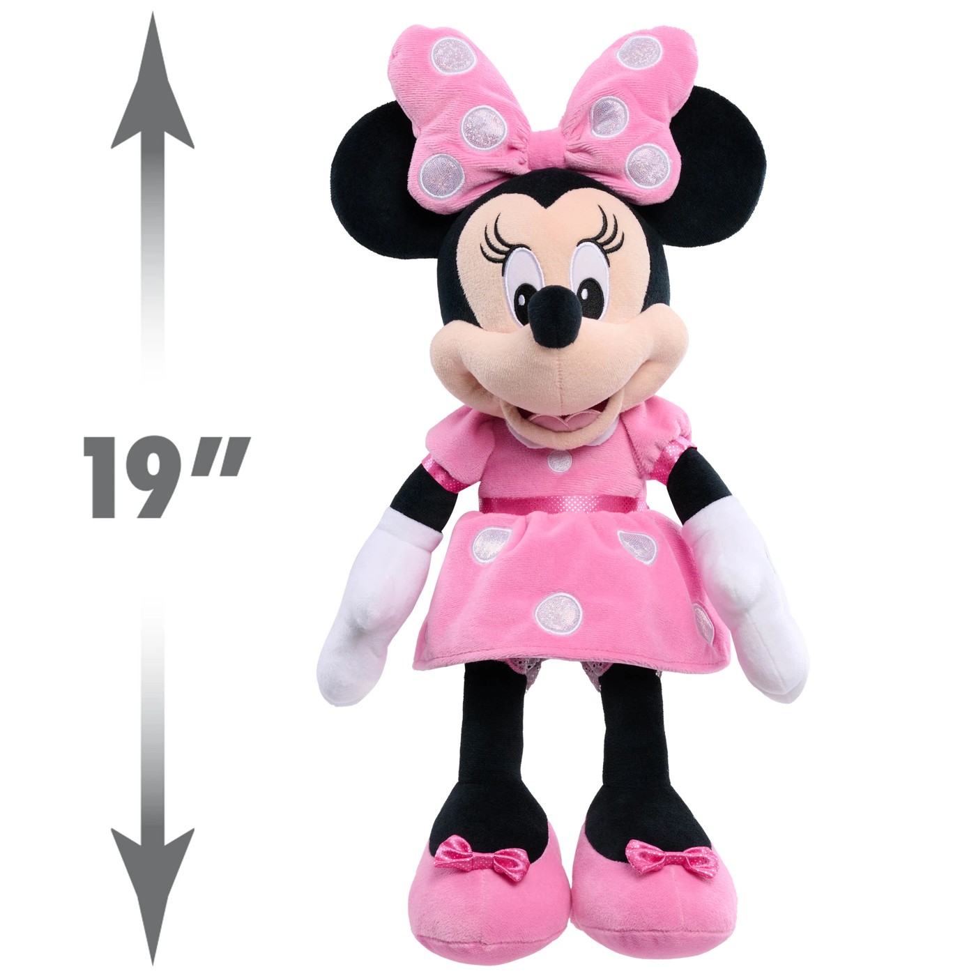 Disney Minnie Mouse Large Plush 3 of 4