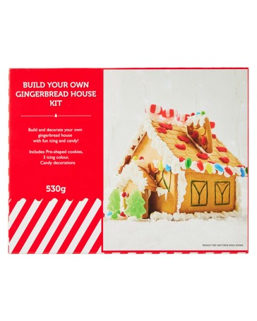 Build Your Own Gingerbread House Kit 530g - Anko