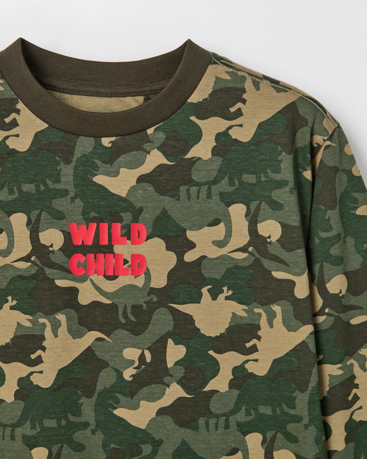 Australian Cotton 3 Pack Long Sleeve T-Shirts - Green 5 of 5