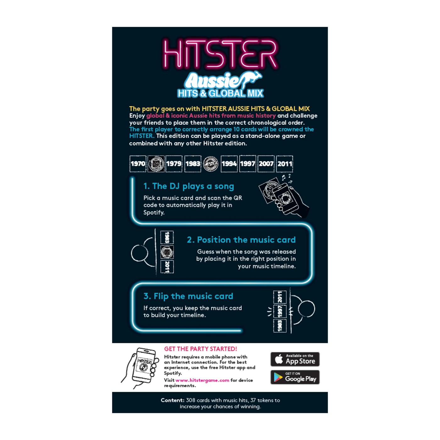 Hitster Aussie Hits and Global Mix 3 of 3