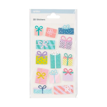 3D Stickers  Presents - Anko