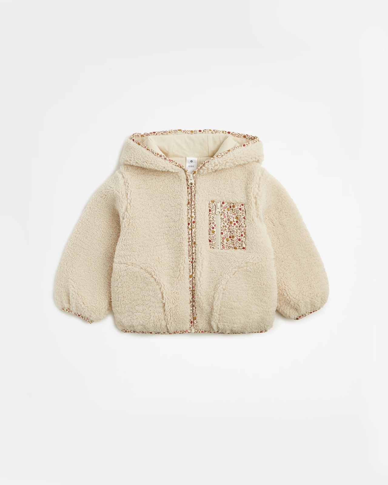 Kids teddy jacket hotsell