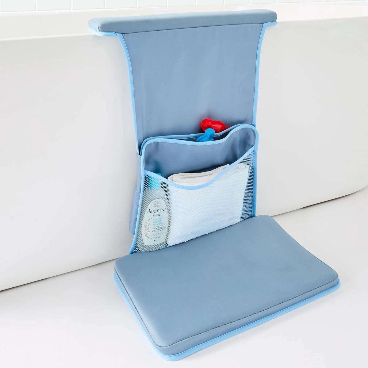 Anko Bath Kneeler - Blue 2 of 6