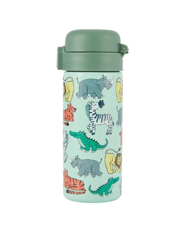 Anko 400ml Double Wall Insulated Cylinder Bottle - Animal