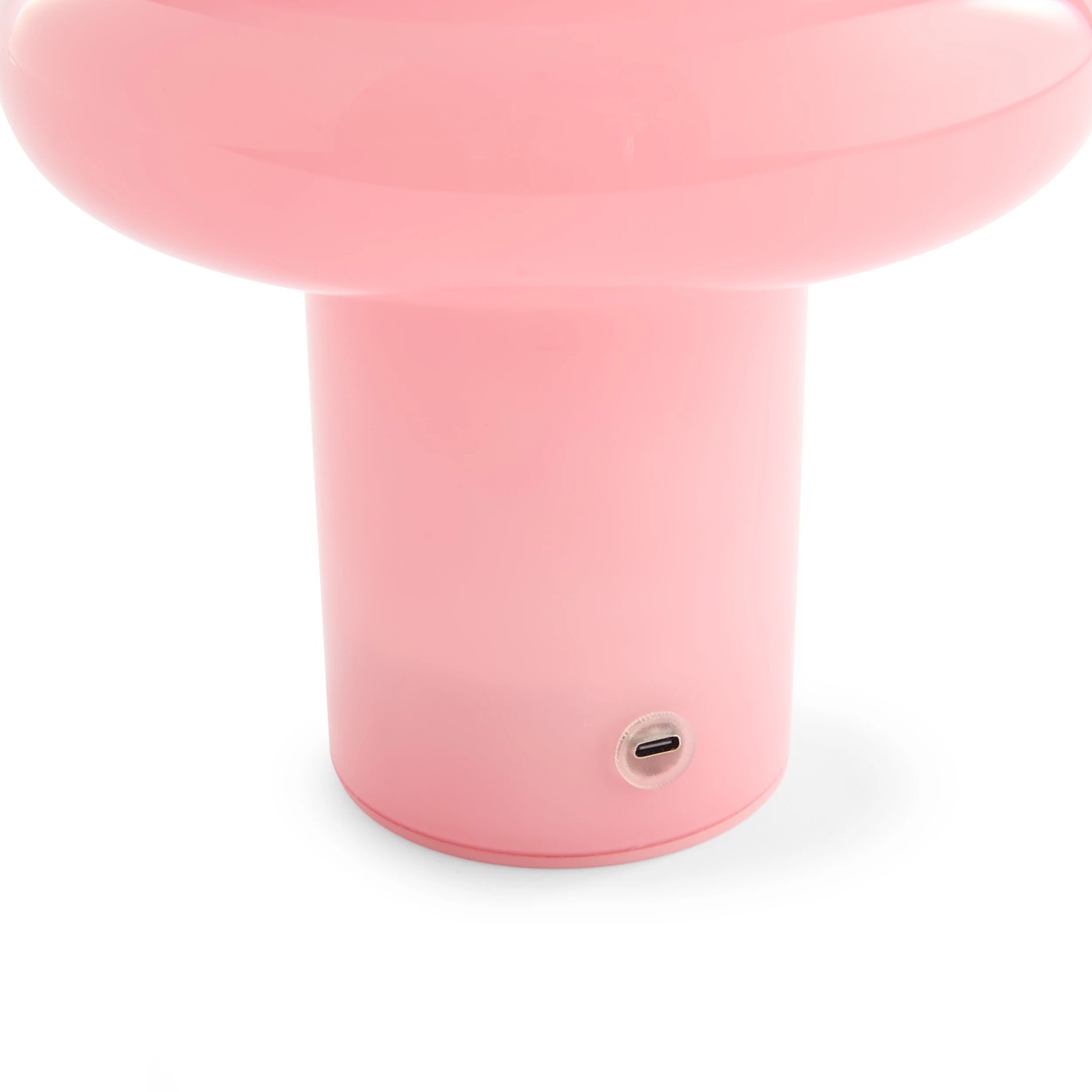 Anko Oslo Glass Portable Rechargeable Lamp - Pink 5 of 6