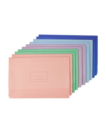 Anko 10 Pack Foolscap Document Wallets