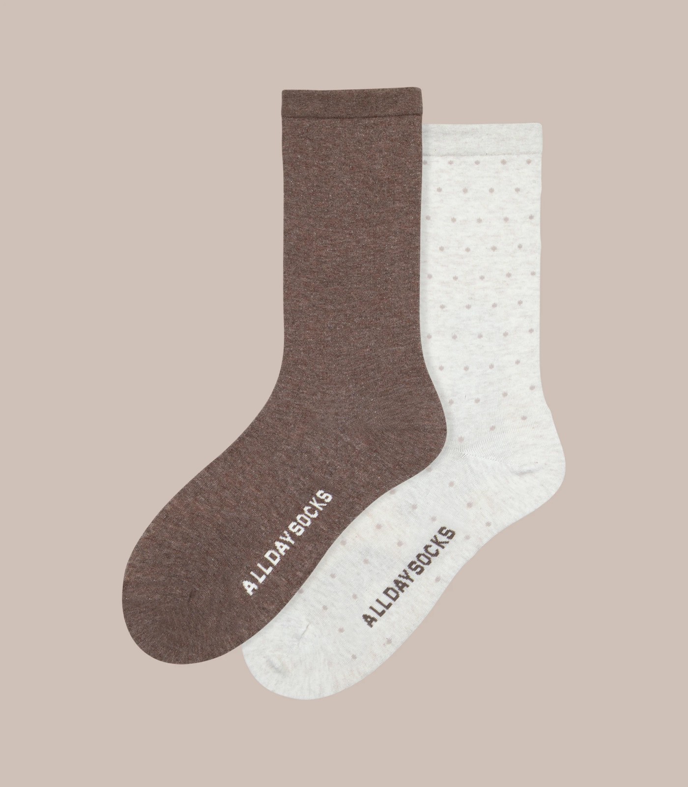 Unisex Calf Socks - Neutrals