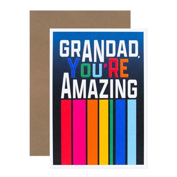 Hallmark Greeting Card For Grandad - You're Amazing!