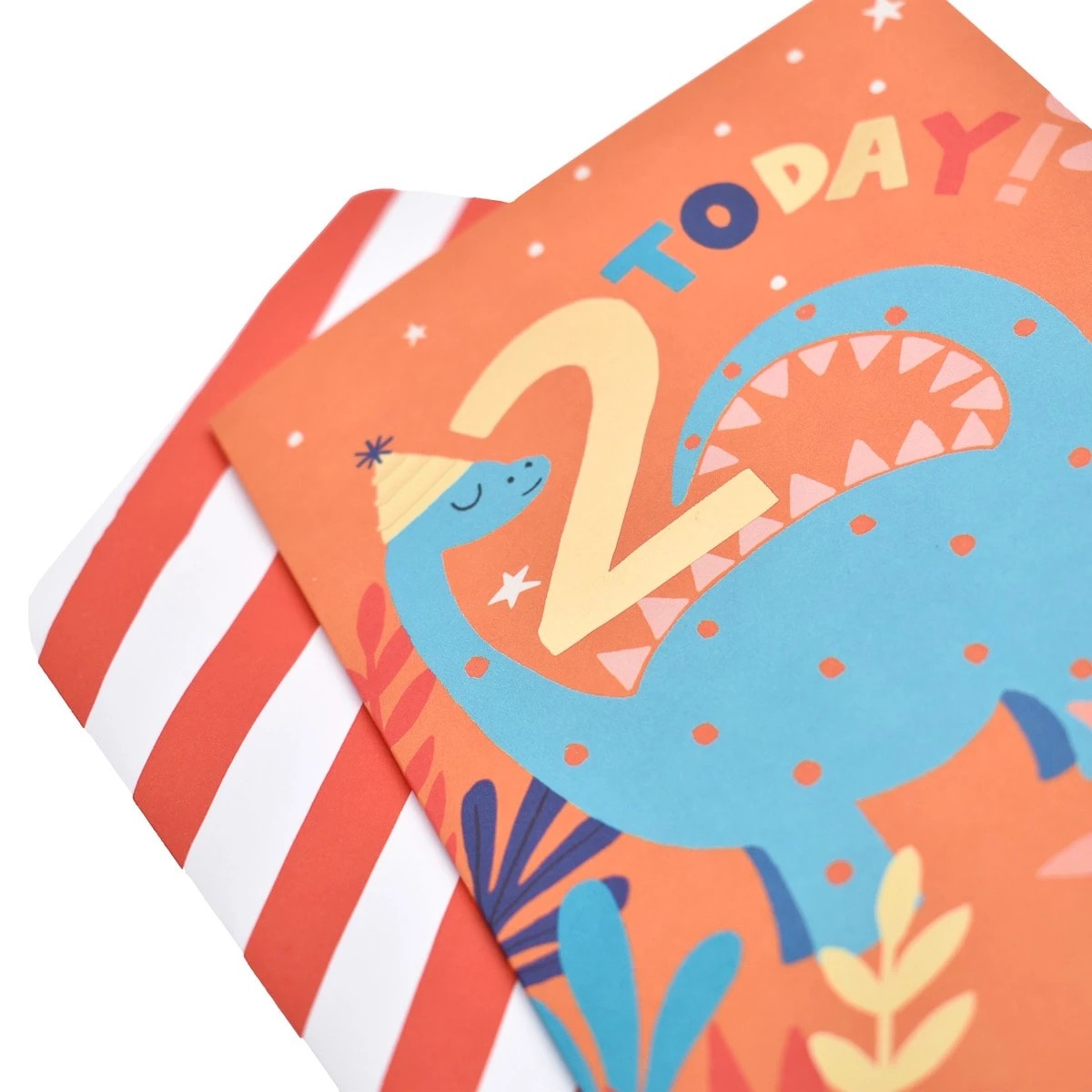 Hallmark Birthday Card Age 2 - Dinosaur 2 of 2