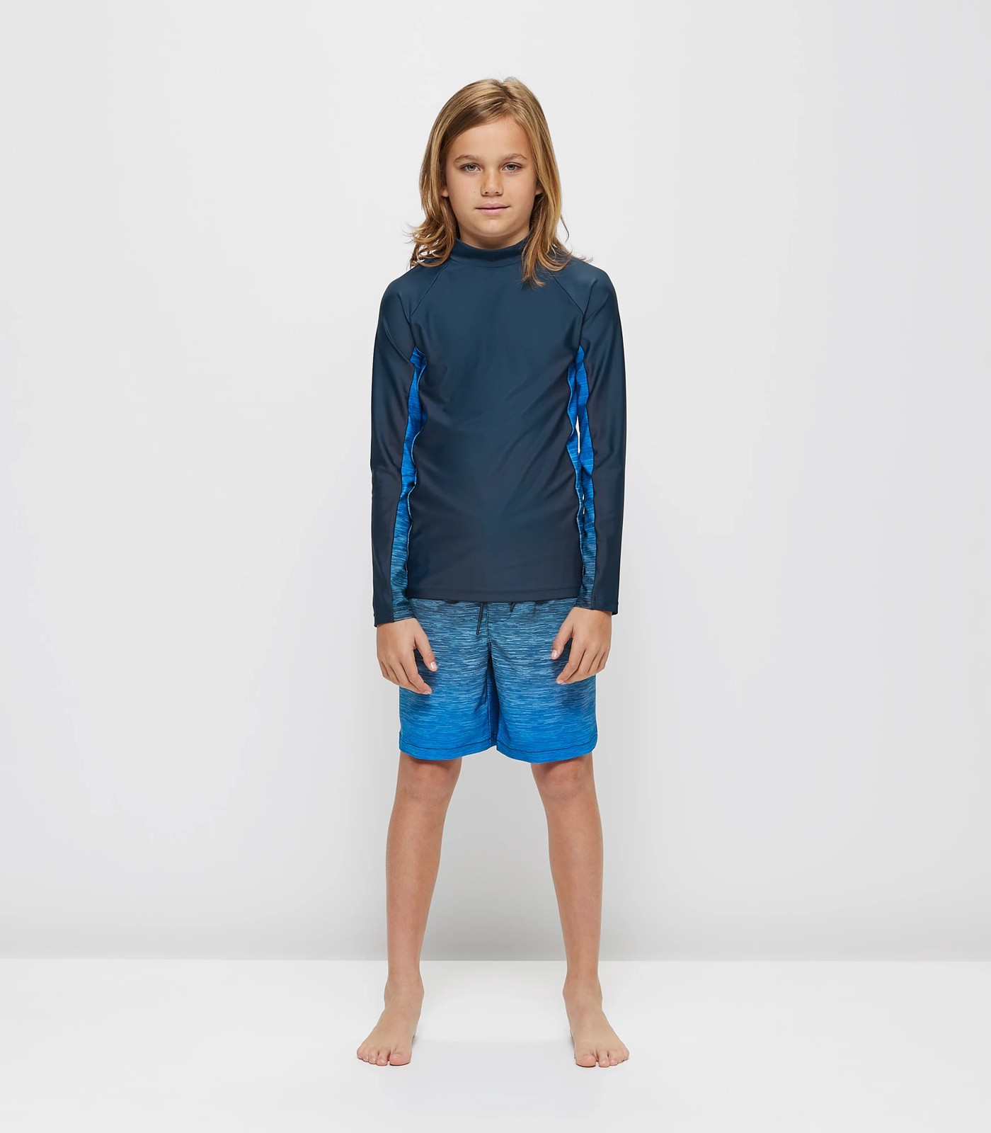 Long Sleeve Spliced Swim Rashie | Target Australia