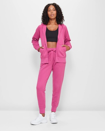 Active Fleece Straight Leg Trackpants