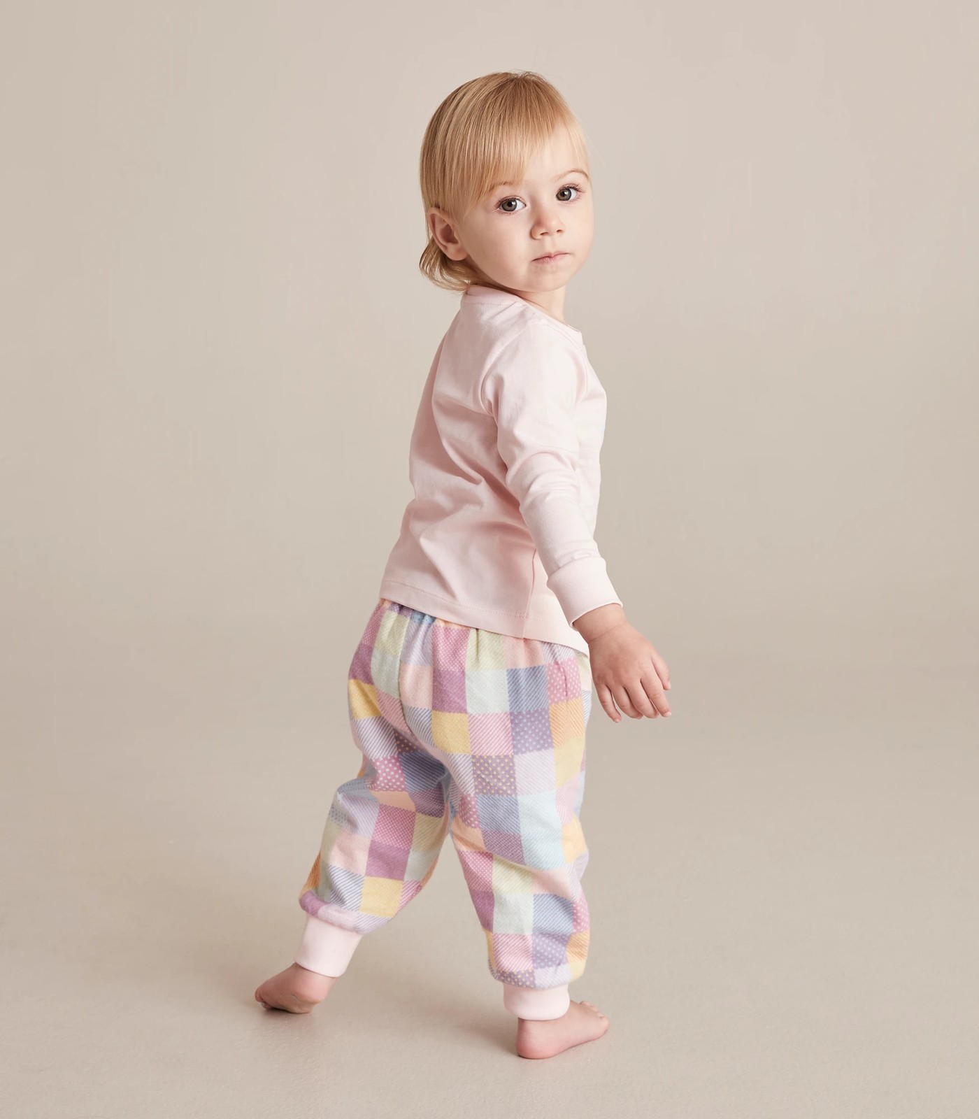 Baby Family Matching Patchwork Cotton Pyjama Set 5 of 5